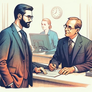 NYC Probate Attorney Albert Goodwin in Manhattan Office