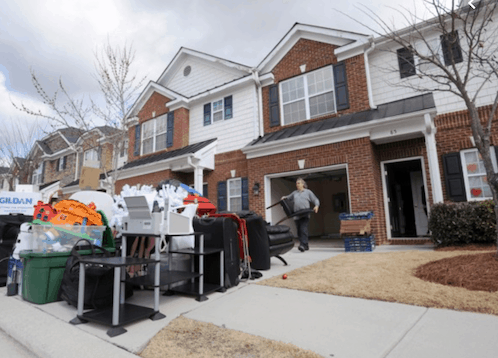 Emptying a house before probate in New York